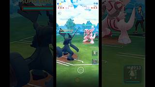 ✨Zekrom VS✨Palkia PVP Legendary Fight in pokemongo [upl. by Sonnnie]