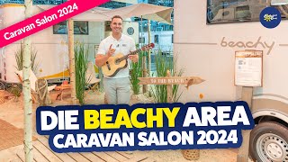 ALLE Beachys Beachy 360 Beachy 420 amp Beachy 450☀️  Caravan Salon 2024 × Camperland Bong [upl. by Kimbra]