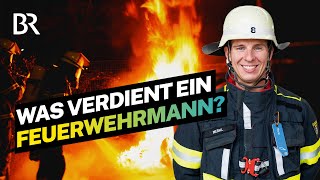 Traumjob mit Einsatz Das verdient ein Feuerwehrmann bei der Berufsfeuerwehr  Lohnt sich das  BR [upl. by Coreen332]