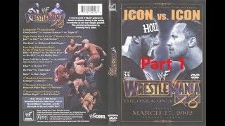 WWF Wrestlemania X8 DVD Review Part 1 [upl. by Orgel]