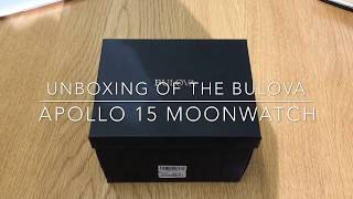 Unboxing Of The Bulova Apollo 15 Moonwatch  A True competitor to the Omega Speedmaster [upl. by Mungovan]