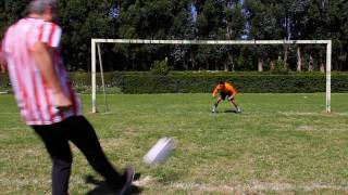 Incredible Soccer Penalty Kick [upl. by Jb]