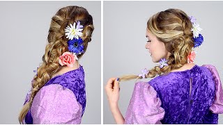 Rapunzel Inspired Braid  No Extensions [upl. by Ellenyl]