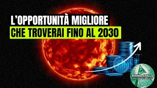 Guadagnare con il Fotovoltaico quotSenza Installare Pannelliquot☀️💎 [upl. by Ffoeg]