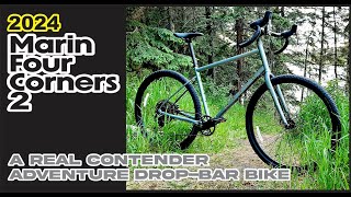 2024 Marin Four Corners 2 Details Fit Review of this capable GravelTouringAdventurecommuter bike [upl. by Jago]