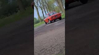 Driving a very nice classic italian coupe A 1971 Lancia Fulvia Coupe Rally [upl. by Reinaldo]