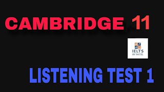 CAMBRIDGE 11 LISTENING TEST 1 WITH ANSWERS ll HIRING A PUBLIC ROOM [upl. by Schaefer]