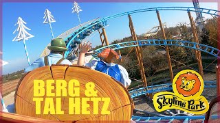 Berg amp Tal Hetz On Ride  New for 2024 SBF Visa Family Launch Coaster I Skyline Park [upl. by Pat]