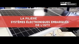 Présentation du Cycle Ingénieur Systèmes Electroniques Embarqués de lISTY UVSQ [upl. by Trevah]