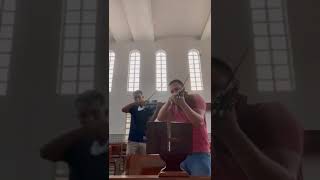 HINO 457 CCB  Comigo Está Jesus  HINÁRIO 5 Violino e Viola de Arco [upl. by Aundrea]