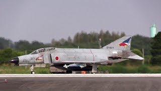 F4 Phantom Takeoff 302SQ JASDF Hyakuri Airbase 3rd Mission 航空自衛隊百里基地 [upl. by Wight82]