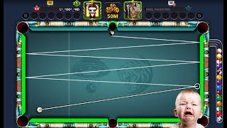 The most beautiful match you will see in your life in 8ball pool  without any production [upl. by Fulcher121]