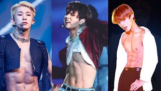 Top 10 Male KPop Idols With The Best Abs [upl. by Tebzil638]