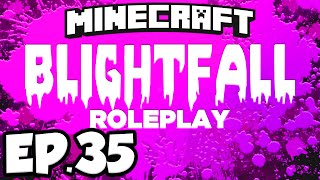 Blightfall Minecraft Modded Adventure Ep35  ABANDONED CITY Modded Roleplay [upl. by Lleuqram]