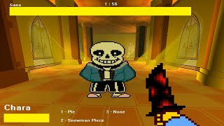 3d Sans fight quotno hitquot and Gaster Undertale fan game quotbetter qualityquot [upl. by Narine]