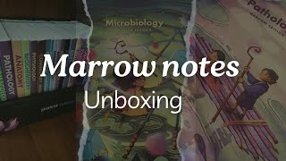 Marrow Edition 8 Notes Unboxing MBBS  NEXT preparation  mbbs in minutes [upl. by Anitserp]