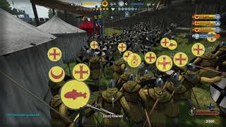 SAXONS VS VIKINGS EVENT 05092024  Knights Hospitaller Host play as Saxon faction  BANNERLORD [upl. by Lindi]