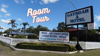 Gayndah A Motel  Room Tour [upl. by Atilamrac]