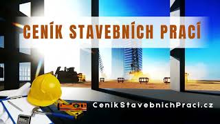 CENÍK STAVEBNÍCH PRACÍ [upl. by Alleb744]