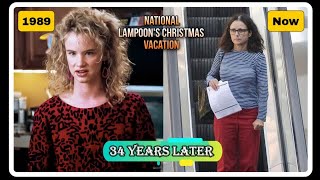 NATIONAL LAMPOONS CHRISTMAS VACATION 1989 Cast Members Then And Now  34 Years Later [upl. by Atteniuq]