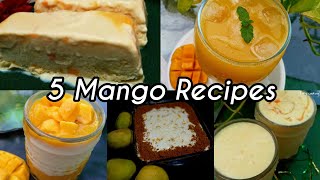 Mango Recipe Ideas  Mango Recipes  Mango Desserts Recipes [upl. by Odille]