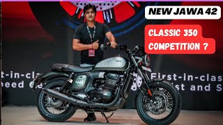 New Jawa 42 FJ Review 2024 Model PriceColours Walkaround [upl. by Dinnie]