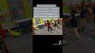 My prekinders love MJ trendingvideo prek prekg vlog teacher michaeljackson [upl. by Retsam]