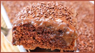 NÃO FAÇA BOLO DE CHOCOLATE ANTES DE VER ESSE VÍDEO  MASSA FOFINHA E MOLHADINHA  Receitas de Pai [upl. by Edouard]