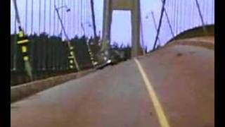 Car on the Tacoma Narrow Bridge [upl. by Eintruoc]