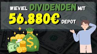 Angestellt amp Reich durch Aktien  meinen Dividenden September 2024  56880 €  Passives Einkommen [upl. by Sirrap]