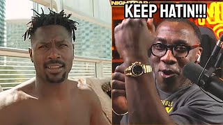 Shannon Sharpe Claps Back At Antonio Brown amp All His Haters [upl. by Ttcos]