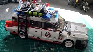 Imar Models  Lego Knock Off Ghostbusters Ecto1 quotGhostBusquot [upl. by Shari50]