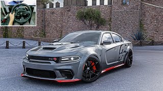 1400HP Dodge Charger SRT Hellcat Redeye FAST X  Forza Horizon 5  Thrustmaster T300RS gameplay [upl. by Wolfram]