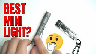 Flashlight Comparison Nextorch K40 vs Reylight Pineapple Mini  Keychain or traditional EDC [upl. by Rugen]