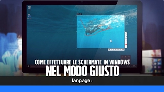 Fotografare e le schermate di Windows nel modo giusto [upl. by Fen208]