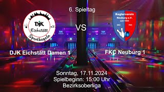 DJK Eichstätt Damen 1  FKC Neuburg 1 [upl. by Steinman308]