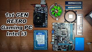 Building Retro Game PC  Intel Core i3 550 Cpu  Windows 10 Installing [upl. by Evvy]