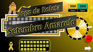 💛Jogo da Roleta Setembro Amarelo 💛 [upl. by Nnylharas816]