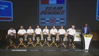 Brad Keselowski Team Penske celebrating 50th Anniversary [upl. by Mccowyn]