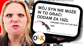 MAMA SPRZEDAJE SKINY DO CS2 NA OLX 👩🔫 [upl. by Reel]