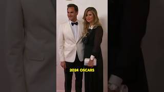 Roger Federer and Mirkas Dazzling Rolex Watches at the 2024 Oscars [upl. by Gusti20]