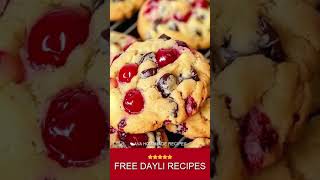 Maraschino Cherry Chocolate Chip Cookies [upl. by Enaled888]