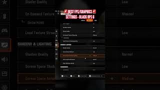 🚨Best FPS Performance Graphics Settings BO6 Black Ops 6 COD Beta PC High Quality Meta clear [upl. by Llehsyt]