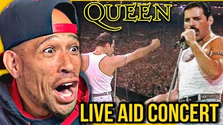 This CHANGES EVERYTHING Queen  Full Concert Live Aid 1985  FIRST time REACTION [upl. by Asek]