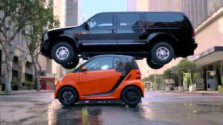 Smart fortwo quotToughquot TV commercial [upl. by Atinad651]