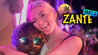 ZANTE 2022 White party  Boat party  Nathan Dawe  Laganas Part 2 [upl. by Anirual]