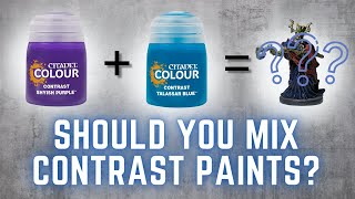 The Truth About Mixing Contrast Paints  Acererak Miniature Paint Tutorial [upl. by Lita]