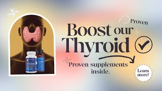 Thyroid Health Boost Supplements That Actually Lower Antibodies  Hypothyroidism  Thyroid [upl. by Suk]