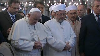 Papst Franziskus setzt in Istanbul auf Bescheidenheit [upl. by Aiuqat]