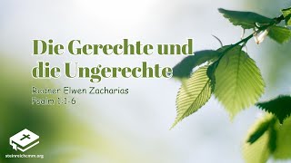 Redner Elwen Zacharias quotDie Gerechte und die Ungerechtequot 05052024 [upl. by Ermin]